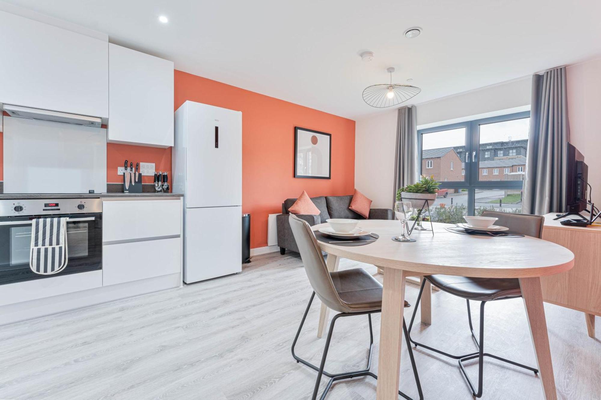 Stayzeni, Hardwick House Derby 1 Bed Apartment Exterior foto